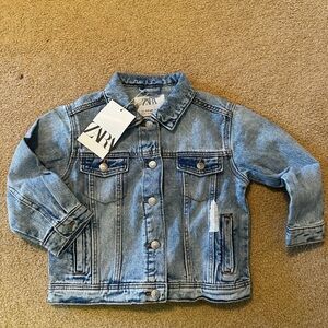 Zara Kids Light Blue Denim Jacket